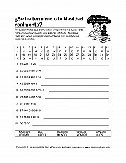 Is Christmas Over Esp