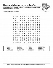 Into The Wilderness With Jesus Esp