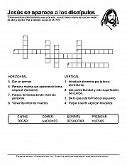 Jesús aparece a los discípulos