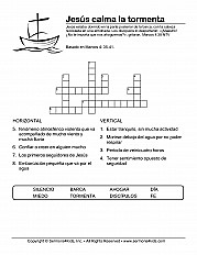 Jesus Calms The Storm Esp