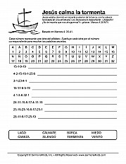 Jesus Calms The Storm Esp