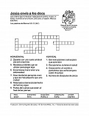 Jesus Sends Out The Twelve Esp