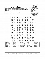 Jesus Sends Out The Twelve Esp