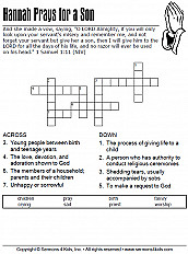 Hannah Prays for a Son