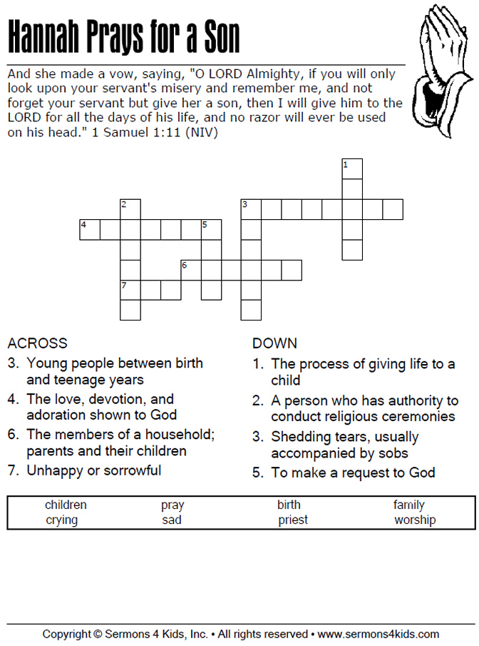 Hannah Prays for a Son