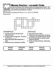 Clean Hands Clean Heart Esp