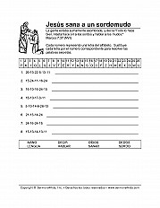 Jesus Heals A Deaf Man Esp