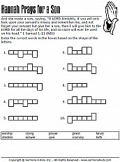 Hannah Prays for a Son