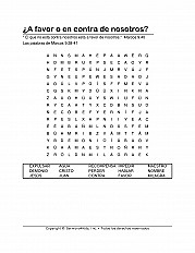 Against Us Or For Us Esp