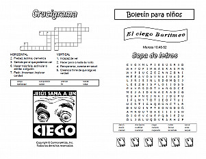 Blind Bartimaeus Esp