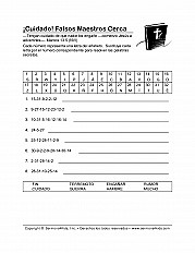 Caution False Teachers Esp