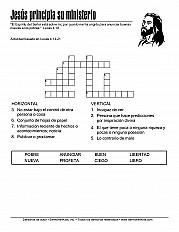 Jesus Begins His Ministry Esp