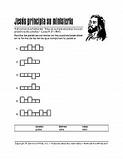 Jesus Begins His Ministry Esp