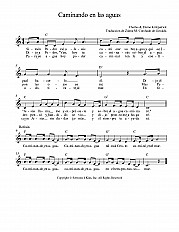 Caminando en las aguas