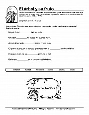 A Tree And Its Fruit Esp Fill In The