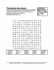 Temptation Of Christ Luke Esp