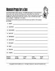 Hannah Prays for a Son