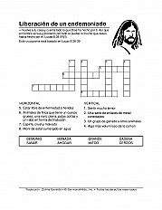 Jesus Heals Demoniac Esp