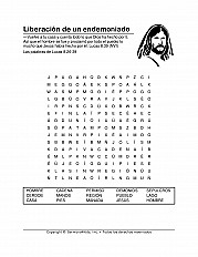 Jesus Heals Demoniac Esp