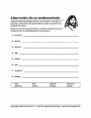 Jesus Heals Demoniac Esp