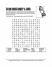 Cost Of Following Jesus Esp