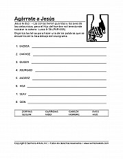 Hold On To Jesus Esp