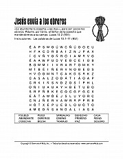 Jesus Sends Out Workers Esp