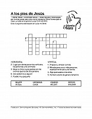 At The Feet Of Jesus Esp