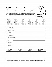 At The Feet Of Jesus Esp