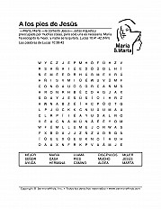 At The Feet Of Jesus Esp