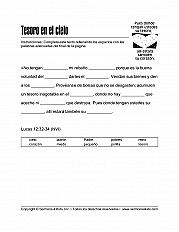 Treasures In Heaven Esp