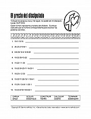 Cost Of Discipleship Esp