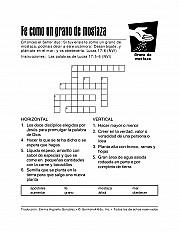 Fe como la semilla de mostaza