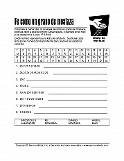 Fe como la semilla de mostaza