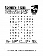 Fe como la semilla de mostaza