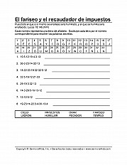 Pharisee Tax Collector Esp