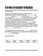 Pharisee Tax Collector Esp