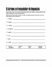 Pharisee Tax Collector Esp