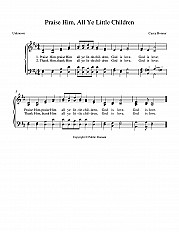 Praise Him All Ye Little Children