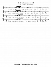 I Believe The Promises Of God