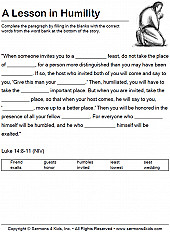 A Lesson in Humility