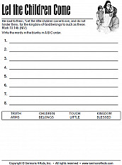 Let the Children Come