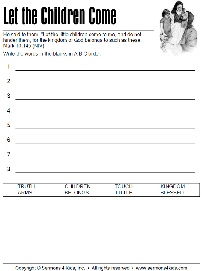 Let the Children Come