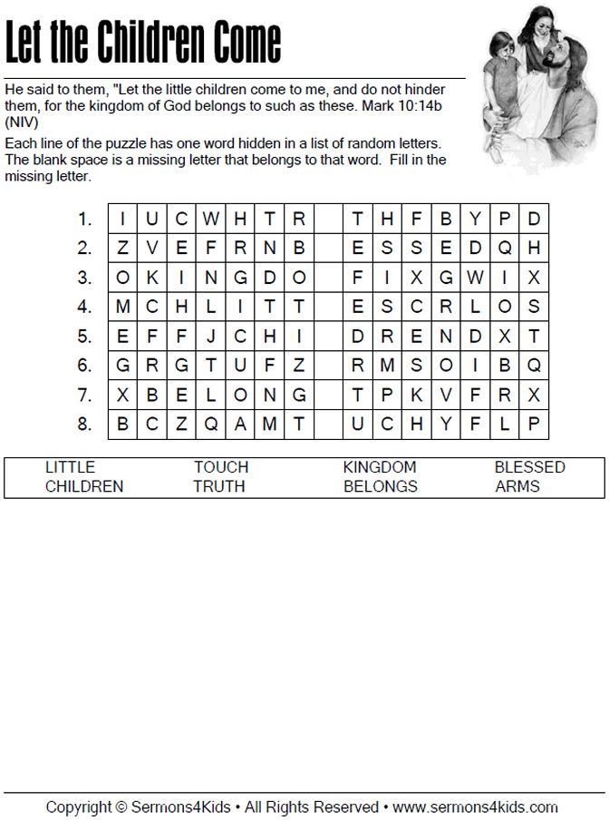 Let the Children Come