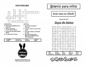 Jesus Heals On The Sabbath Esp