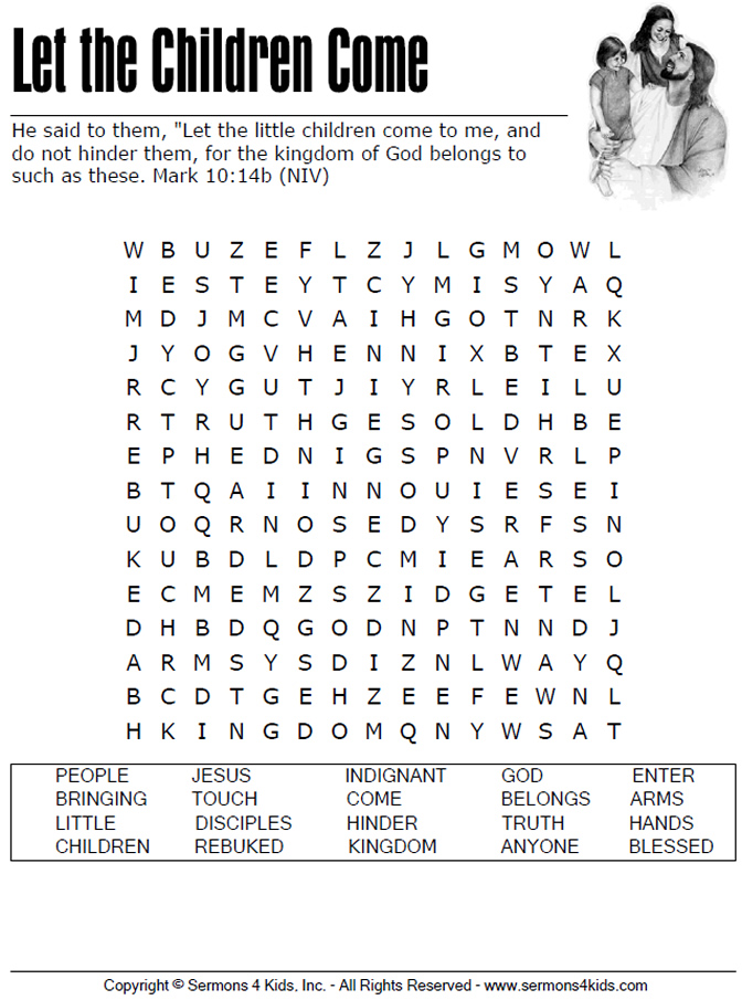 Let the Children Come