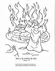 Elías vs los profetas de Baal