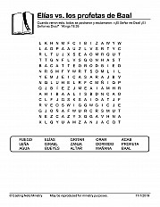 Elías es alimentado por los cuervos