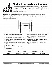 Shadrach, Meshach, and Abednego