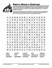 Sadrac, Mesac y Abednego